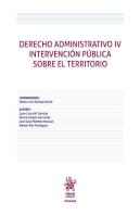 Derecho Administrativo Iv Intervencion Publica Sobe El Terr
