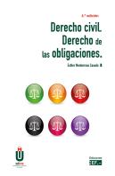 Derecho Civil. Derecho De Las Obligaciones