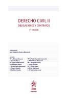 Derecho Civil Ii. Obligaciones Y Contratos