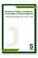 Derecho De Familia Y Sucesiones: Jurisprudencia Tribunal Supremo