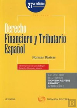 Bertrand.pt - Derecho Financiero Y Tributario Español. Normas Básicas (Papel + E-Book)
