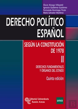 Bertrand.pt - Derecho Politico Español Segun La Constitucion De 1978 Vol.2 Tomo Ii Derechos Fundamentales
