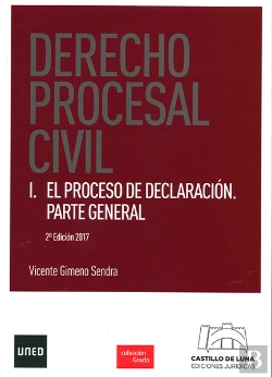 Bertrand.pt - Derecho Procesal Civil I. El Proceso De Declaración. Parte General