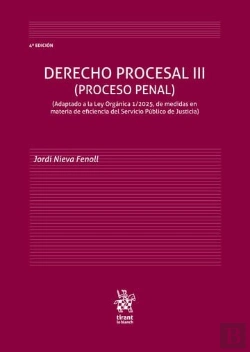 Bertrand.pt - Derecho Procesal Iii Proceso Penal 4ª Edicion