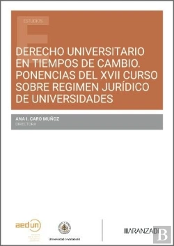 Bertrand.pt - Derecho Universitario En Tiempos De Cambio Ponencias Del Xvii Curso So