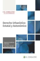 Derecho Urbanistico Estatal Y Autonomico