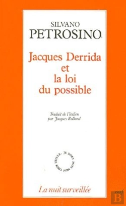 Bertrand.pt - Derrida Et Loi Du Possible