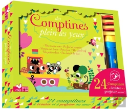 Bertrand.pt - Des Comptines Plein Les Yeux - Coffret Avec Lampe Magique