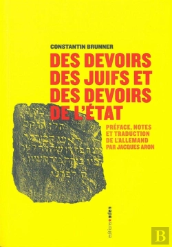 Bertrand.pt - Des Devoirs Des Juifs Et Des Devoirs De L'Etat