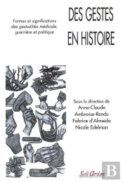 Des Gestes En Histoire : Formes Et Signification Des Gestualités Médicale, Guerrière Et Politique