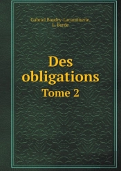 Des Obligations Tome 2