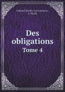 Des Obligations Tome 4