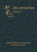Des Personnes Tome 5