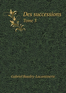 Bertrand.pt - Des Successions Tome 3