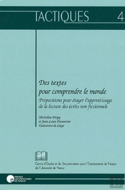 Bertrand.pt - Des Textes Pour Comprendre Le Monde ; Pour Étayer L'Apprentissage De La Lecture Des Écrits Non Fictionnels