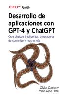 Desarrollo De Aplicaciones Con Gpt-4 Y Chatgpt