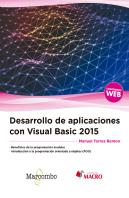 Desarrollo De Aplicaciones Con Visual Basic 2015