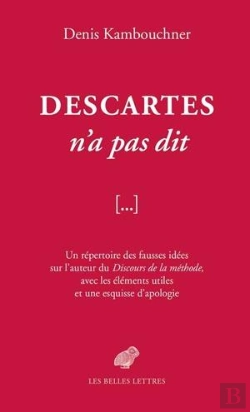 Bertrand.pt - Descartes N'A Pas Dit