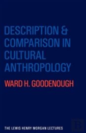 Description And Comparison In Cultural Anthropology