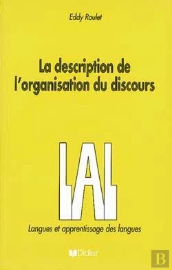 Bertrand.pt - Description De L'Organisation Des Discours