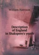 Description Of England In Shakspere'S Youth