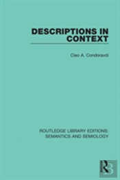Descriptions In Context