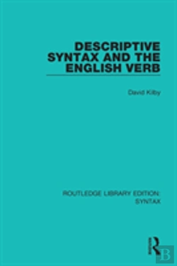 Bertrand.pt - Descriptive Syntax And The English Verb