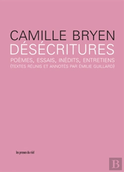 Bertrand.pt - Désécritures ; Poèmes, Essais, Inédits, Entretiens