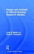 Design And Analysis Of Clinical Nursing Research Studies