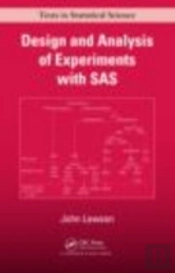 Design And Analysis Of Experiments With Sas