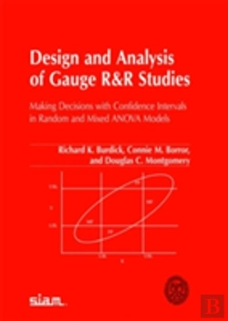 Bertrand.pt - Design And Analysis Of Gauge R&R Studies