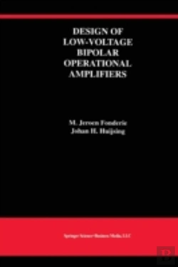 Bertrand.pt - Design Of Low-Voltage Bipolar Operational Amplifiers