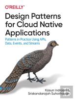 Design Patterns For Cloud Native Applications
