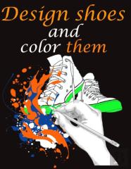 Design Shoes And Color Them