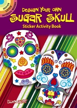 Bertrand.pt - Design Your Own Sugar Skull Sticker Activity Book