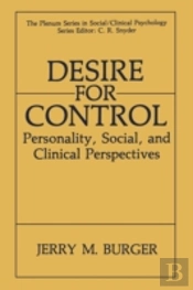 Desire For Control