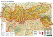 Desk Pad Duo, School Hand Map Tyrol - Vorarlberg 1:450,000