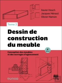 Bertrand.pt - Dessin De Construction Du Meuble Tome 2 : Conception Des Meubles Et Des Ouvrages D'Agencement (4e Édition)