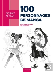 Dessiner Au Trait : 100 Personnages De Manga