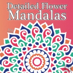 Bertrand.pt - Detailed Flower Mandalas