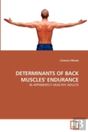 Determinants Of Back Muscles' Endurance