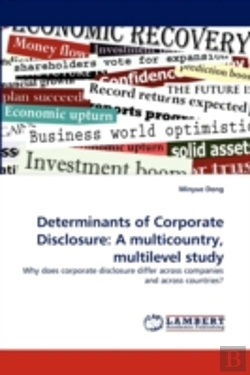 Bertrand.pt - Determinants Of Corporate Disclosure