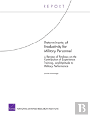 Determinants Of Productivity For Military Personnel