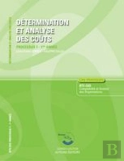 Determination Et Analyse Des Co Ts Corrige - Processus 7 Du Bts Cgo 1re Annee (Pochette)