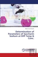 Determination Of Parameters Of Saccharin Sodium At Diff Temp & Conc.