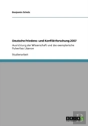 Deutsche Friedens- Und Konfliktforschung 2007