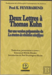 Deux Lettres À Thomas Kuhn ; Sur Une Version Préparatoire De La Structure Des Révolutions Scientifiques