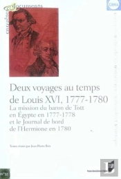 Deux Voyages Au Temps De Louis Xvi, 1777-1780