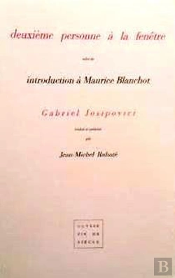 Bertrand.pt - Deuxieme Personne A La Fenetre ; M. Blanchot