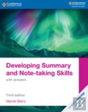 Developing Summary And Note-Taking Skills With Answers